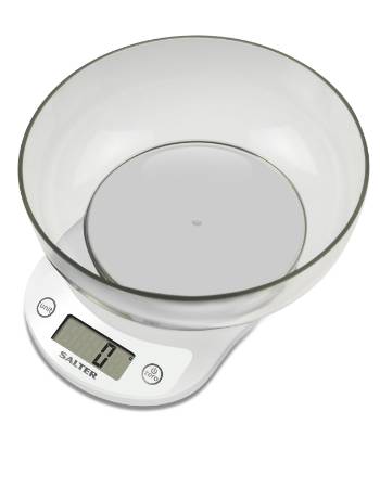 Salter Electronic Stainless Steel Kitchen Scale