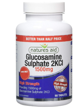 NATURES AID GLUCOSAMINE SULPHATE 1500MG 90 TABLETS