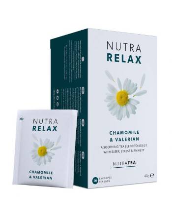 NUTRATEA RELAX CHAMOMILE VALERIAN TEA