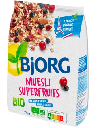 Céréales Muesli fruits sans gluten 375g - Bjorg
