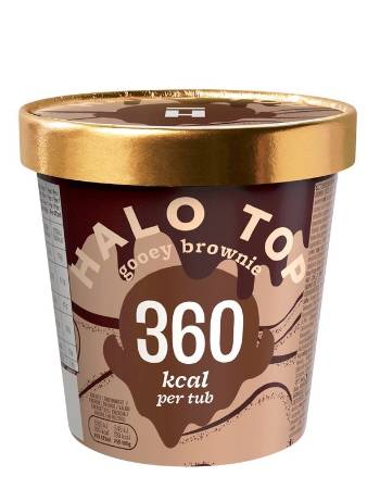 HALO GOOEY BROWNIE 276G (360 CALORIES)