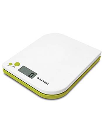 Salter Black 5kg Leaf Digital Kitchen Weighing Scale