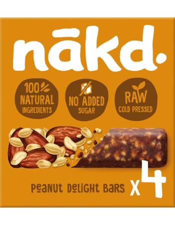 Diet info for Nakd Peanut Delight Fruit & Nut Bars - Spoonful
