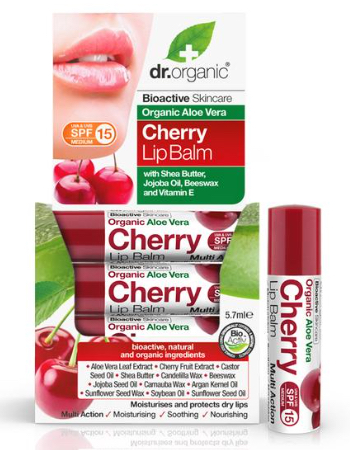 DR ORGANIC CHERRY LIP BALM 5.7ML