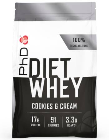 PHD DIET WHEY COOKIES & CREAM 1KG (BUY 3 PAY FOR 2)