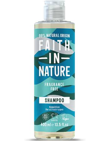 FAITH IN NATURE FRAGRANCE FREE SHAMPOO 400ML