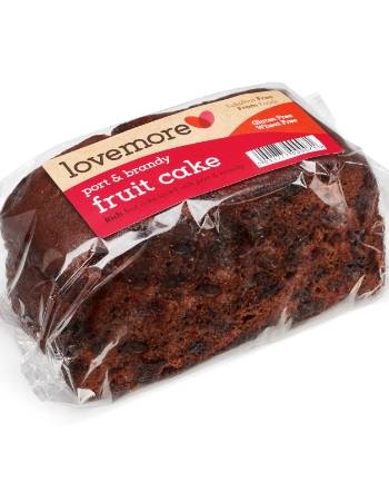 LOVEMORE PORT & BRANDY FRUIT CAKE 400G