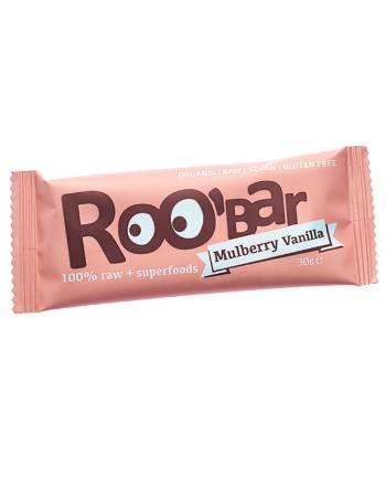 ROO'BAR MULBERRY VANILLA  BAR 50G