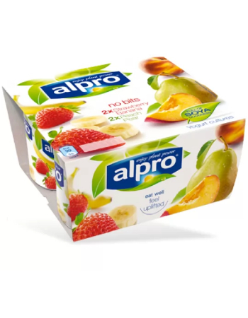 ALPRO BANANA PEACH AND PEAR 125G (NO BITS)