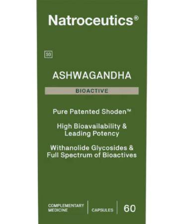 NATROCEUTICS ASHWAGANDHA BIOACTIVE 60 CAPSULES