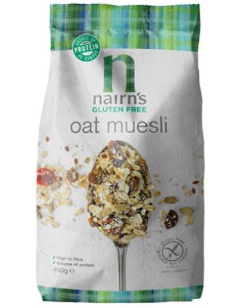 NAIRNS GLUTEN FREE OAT MUESLI 450G