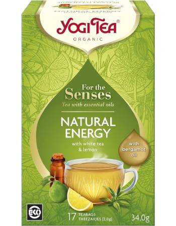YOGI TEA FOR THE SENSES NATURAL ENERGY (17 TEABAGS)