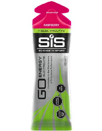 SIS GO ENERGY + ELECTROLYTE GEL RASPBERRY 60ML