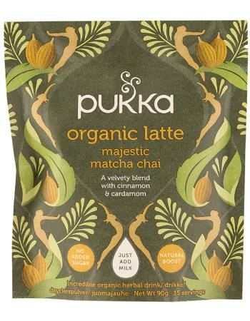 PUKKA MAJESTIC MATCHA CHAI LATTE 90G