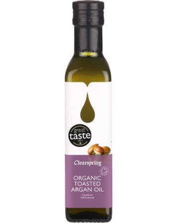 CLEARSPRING ORGANIC TOASTED ARGAN OIL 250ML