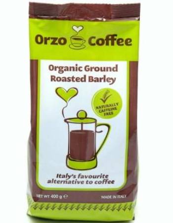 ORZO COFFEE ORGANIC GROUND ROASTED BARLEY 400G