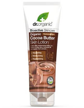 DR ORGANIC COCOA BUTTER BODY LOTION 200ML