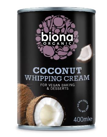 BIONA COCONUT WHIPPING CREAM 400ML