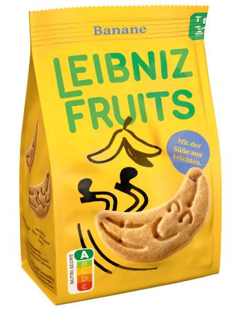 LEIBNIZ FRUITS BANANA BISCUITS 100G