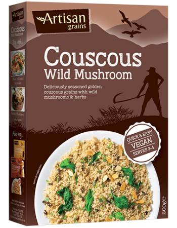 ARTISAN GRAINS COUSCOUS WILD MUSHROOM 200G