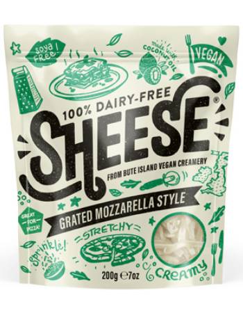 SHEESE GRATED MOZZARELLA STYLE 200G