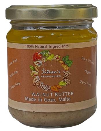 JULIAN'S HEAVENLIES WALNUT BUTTER 200G