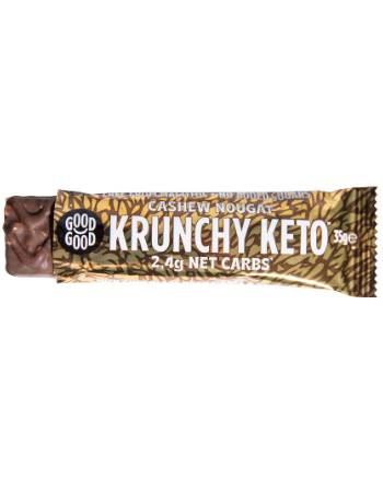 GOOD GOOD KETO CASHEW AND NOUGAT BAR 35G