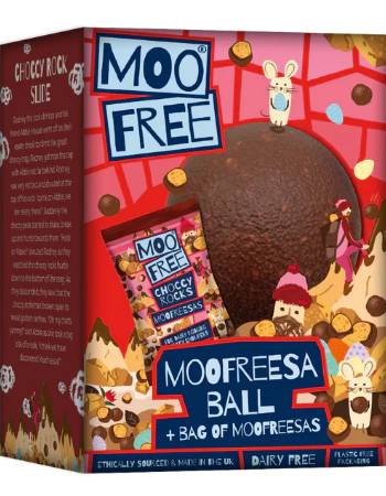 MOO FREE EASTER MOOFREESA BALL + BAG OF MOOFREESAS 100G