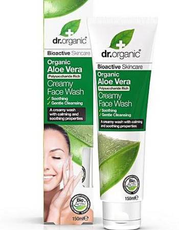 DR ORGANIC ALOE VERA CREAMY FACE WASH 150ML