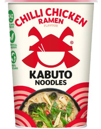 KABUTO NOODLES 65G | CHILLI CHICKEN RAMEN FLAVOUR