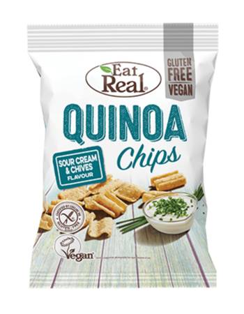 EAT REAL QUINOA SOUR CREAM & CHIVES 80G