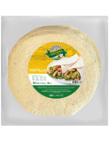 ARINNA 18 TORTILLA WRAPS (30CM)