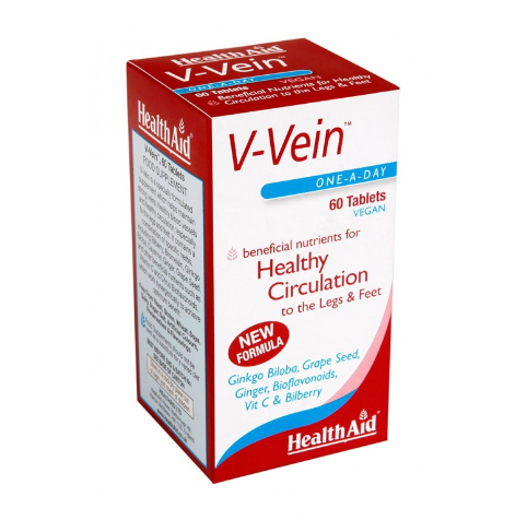 HEALTH AID V-VEIN 60 TABLETS