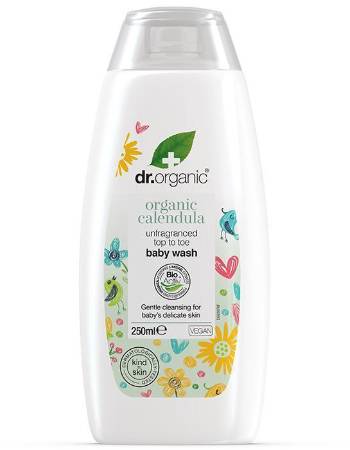 DR ORGANIC CALENDULA TIP TO TOE BABY WASH 250ML