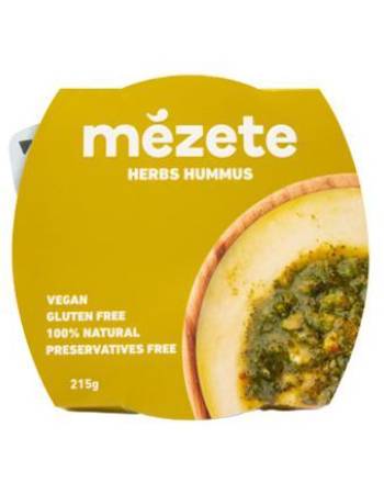 MEZETE HERBS HUMMUS DIP 215G