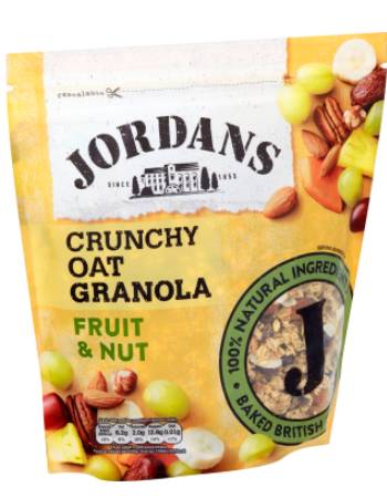 JORDANS CRUNCHY OATS FRUIT & NUTS 750G