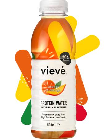 VIEVE ORANGE MANGO PROTEIN WATER 500ML