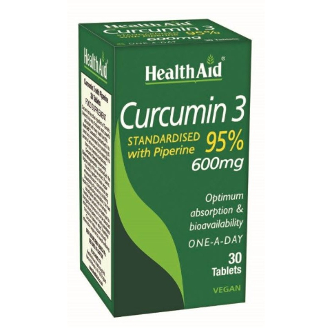 HEALTH AID CURCUMIN 3 600MG