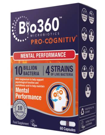 NATURES AID BIO 360 PRO COGNITIV (60 CAPSULES)