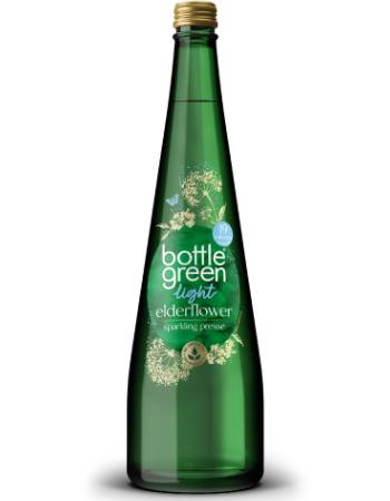 BOTTLE GREEN LIGHT ELDERFLOWER 750ML