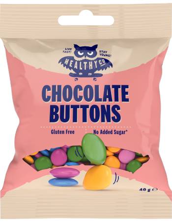 HEALTHY CO CHOCOLATE BUTTONS 40G