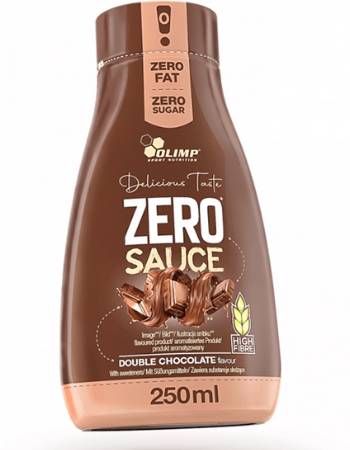 OLIMP ZERO DOUBLE CHOCOLATE SAUCE 250G