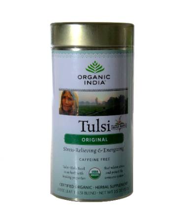 ORGANIC INDIA TULSI TEA (TIN) 100G