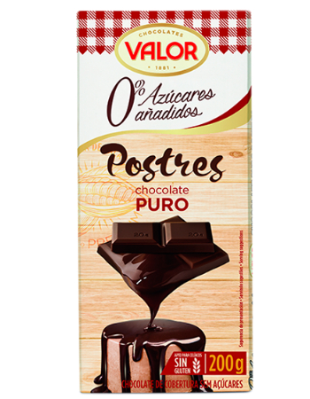 VALOR MELTING CHOCOLATE  200G