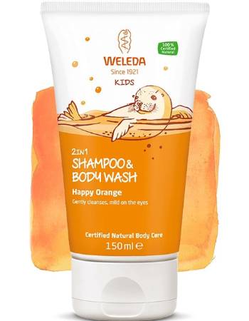 WELEDA 2 IN 1 SHAMPOO & BODY WASH 150ML