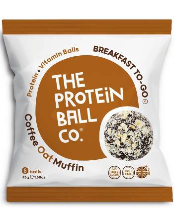 THE PROTEIN BALL PLANT PROTEIN 45G | COFFEE OAT MUFFIN
