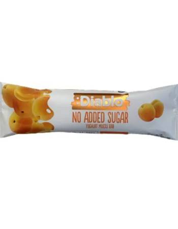 DIABLO NO ADDED SUGAR APRICOT YOGHURT MUESLI BAR 30G