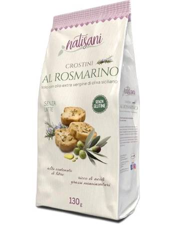 NATISANI CROSTINI AL ROSMARINO 130G