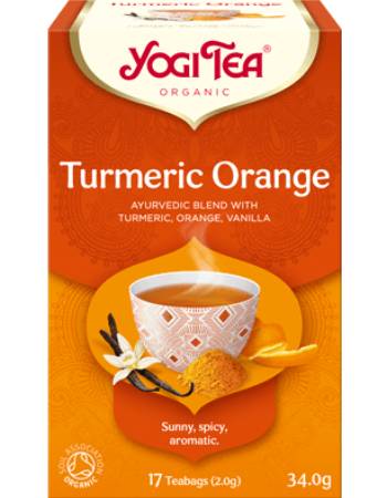 YOGI TEA TURMERIC ORANGE (17 TEABAGS)