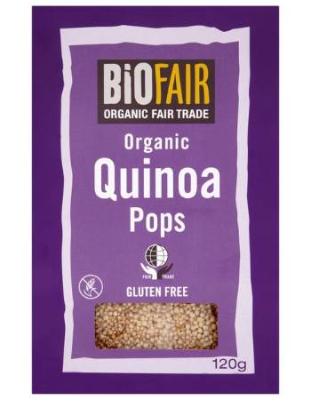 BIO FAIR ORGANIC QUINOA POPS 120G